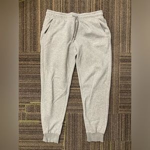 Men’s Puma Large Light Gray Joggers Pants